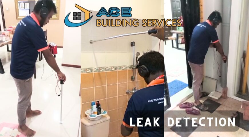 Trusted partner in leak detection excellence at Ace Building Services