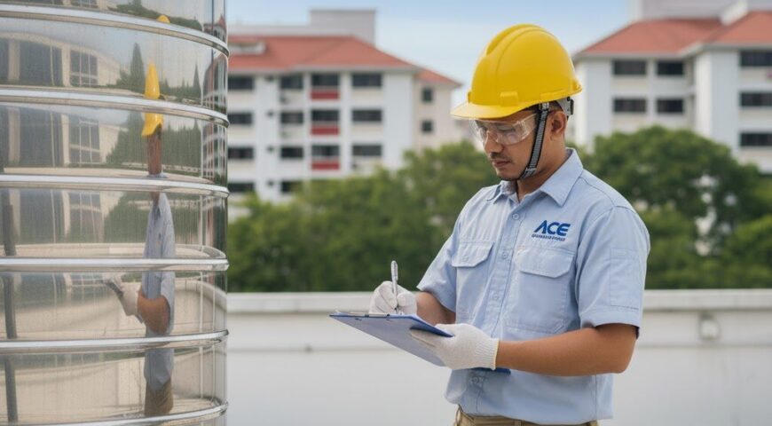 Annual Water Tank Cleaning and Sterilization: Safeguarding Health and Sustainability in Singapore’s Built Environment
